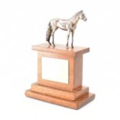 HALLMARKED SILVER HORSE TROPHY