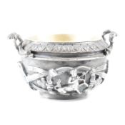 ANTIQUE ITALIAN 800 SILVER NEO CLASSICAL TABLE SALT