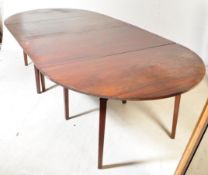 19TH CENTURY GATELEG MAHOGANY D ENG TABLE