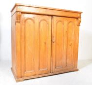 VICTORIAN PINE DRESSER BASE CUPBOARD