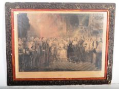 19TH CENTURY E. T. PARRIS ENGRAVING - C. E. WAGSTAFF