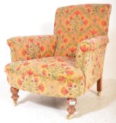 MANNER OF HOWARD & SONS NEEDLEPOINT ARMCHAIR