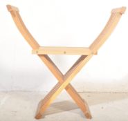 20TH CENTURY MAHOGANY TALL SHIPS BAR STOOL