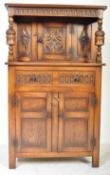 JACOBEAN COMMONWEALTH REVIVAL OAK COURT CUPBOARD