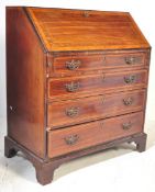 19TH CENTURY INLAID MAHOGANY BUREAU