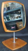 RETRO VINTAGE TEAK DANISH INSPIRED ATOMIC MIRROR WITH OTHER
