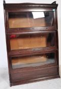 EARLY 20TH CENTURY MAHOGANY LEBUS BOOKCASE