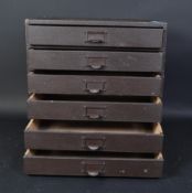 RETRO INDUSTRIAL MID CENTURY DESK TOP CABINET