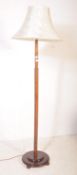 EARLY 20TH CENTURY MAHOGANY FLOOR STANDING LAMP