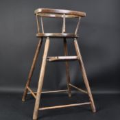 VINTAGE ELM CHILDRENS HIGH CHAIR