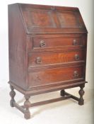 20TH CENTURY OAK JACOBEAN REVIVAL WRITING BUREAU