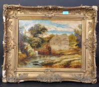 ENGLISH SCHOOL 19TH CENTURY OIL ON CANVAS PAINTING