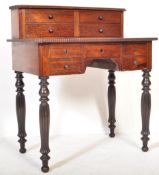 19TH CENTURY FRENCH OAK WOOD LADIES WRITING DESK