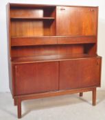 NATHAN FURNITURE - RETRO CIRCA 1960S TEAK HIGHBOARD