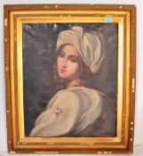 AFTER GUIDO RENI - PORTRAIT OF BEATRICE CENCI - OIL ON CANVAS