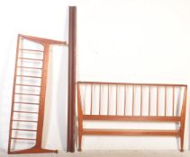 1960'S MID CENTURY TEAK DOUBLE BED LOUGHBOROUGH FURNITURE