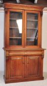 VICTORIAN 19TH CENTURY MAHOGANY LIBRARY BOOKCASE