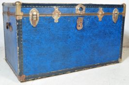 COLLECTION OF VINTAGE 20TH CENTURY TRUNKS- STEAMER CASES