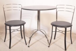 CONTEMPORARY CAFE STYLE TABLE & CHAIRS