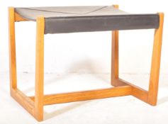 G-PLAN - RETRO CIRCA 1960S TEAK WOOD FOOT RESTING STOOL