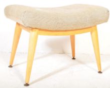 MEREDEW FURNITURE - RETRO MID 20TH CENTURY TEAK STOOL