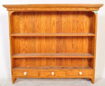 20TH CENTURY PINE SHELVING UNIT