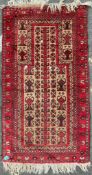 PERSIAN ISLAMIC BALUCH PRAYER RUG CARPET