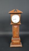 EARLY 20TH CENTURY J. VINCENT TABLE TOP LONGCASE CLOCK