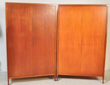 1960'S TEAK HEALS LONDON LOUGHBOROUGH FURNITURE WARDROBES