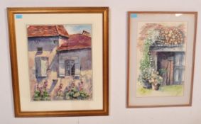 WENDY JELBERT - 'LONG SHADOWS' WATERCOLOUR PAINTINGS