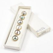 SET OF SIX GUINNESS PROMOTIONAL DRESS BUTTONS