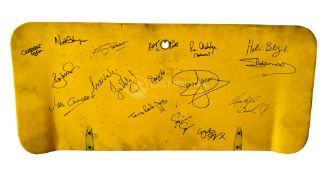 ONLY FOOLS & HORSES - CAST SIGNED RELIANT REGAL BONNET