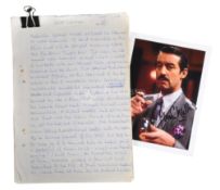ESTATE OF JOHN CHALLIS - HANDWRITTEN UNPUBLISHED NOVEL MANUSCRIPT