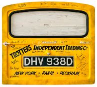 ONLY FOOLS & HORSES - DAVID JASON SIGNED TROTTER VAN DOOR
