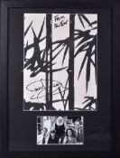 ONLY FOOLS & HORSES - TROTTER FLAT - DAVID JASON SIGNED WALLPAPER