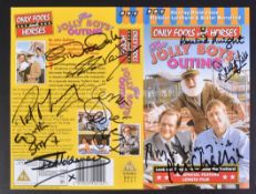 ONLY FOOLS & HORSES - JOLLY BOYS' OUTING (1989) - SIGNED VHS COVER