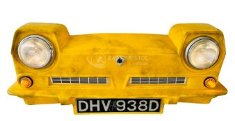 ONLY FOOLS & HORSES - TROTTER VAN FRONT END - SIGNED BY DAVID JASON