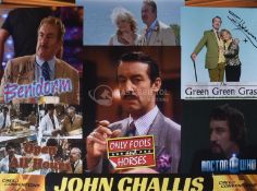 ESTATE OF JOHN CHALLIS - DUAL AUTOGRAPHED EVENT POSTER