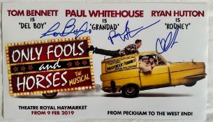 ONLY FOOLS & HORSES - THE MUSICAL - CAST AUTOGRAPHED 11X14