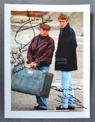 ONLY FOOLS & HORSES - JASON & LYNDHURST SIGNED PHOTOGRAPH