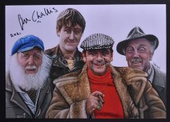 ESTATE OF JOHN CHALLIS - FAN ART - AUTOGRAPHED PRINT