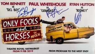 ONLY FOOLS & HORSES - THE MUSICAL - CAST AUTOGRAPHED PHOTO