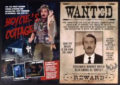 ESTATE OF JOHN CHALLIS - ONLY FOOLS & HORSES SIGNED POSTERS