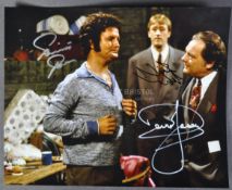 ONLY FOOLS & HORSES - STAGE FRIGHT - TRIPLE AUTOGRAPHED 8X10