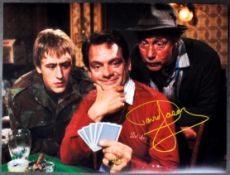 ONLY FOOLS & HORSES - A LOSING STREAK - DAVID JASON SIGNED 16X12