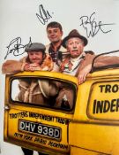 ONLY FOOLS & HORSES - THE MUSICAL - CAST AUTOGRAPHED 11X14