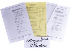 ESTATE OF JOHN CHALLIS - GREEN GREEN GRASS PRODUCTION PAPERWORK