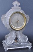 19TH CENTURY NEGRETTI & ZAMBRA CRYSTAL CASED BAROMETER
