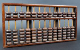 CHINESE LOTUS FLOWER BRAND WOODEN ABACUS