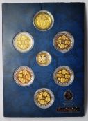 QUEEN ELIZABETH II - GOLD COIN COMMEMORATIVE PACK